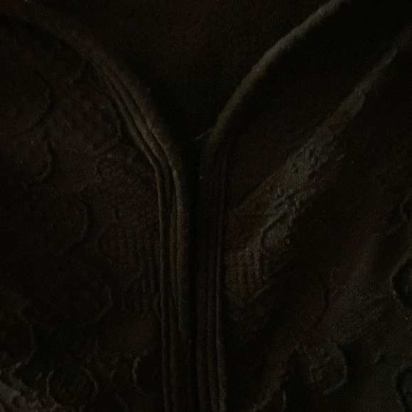 Scala black crinkled lifted design tank top - one size - Picture 3 of 9